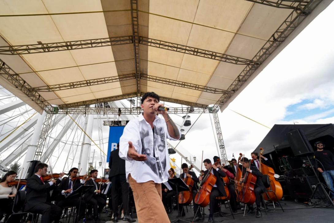 Bogotá vibró con el primer concierto de Freestyle Filarmónico del mundo que rindió tributo a la localidad de Ciudad Bolívar