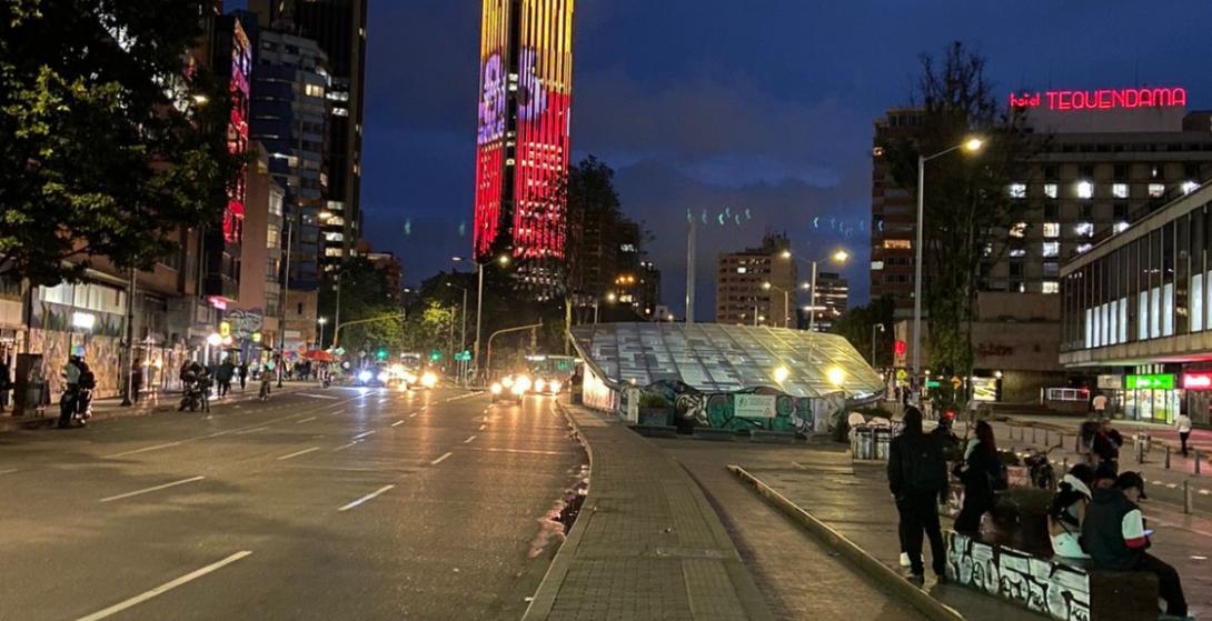 La Torre Colpatria se iluminará con los colores de Bogotá para celebrar los 486 años de la ciudad