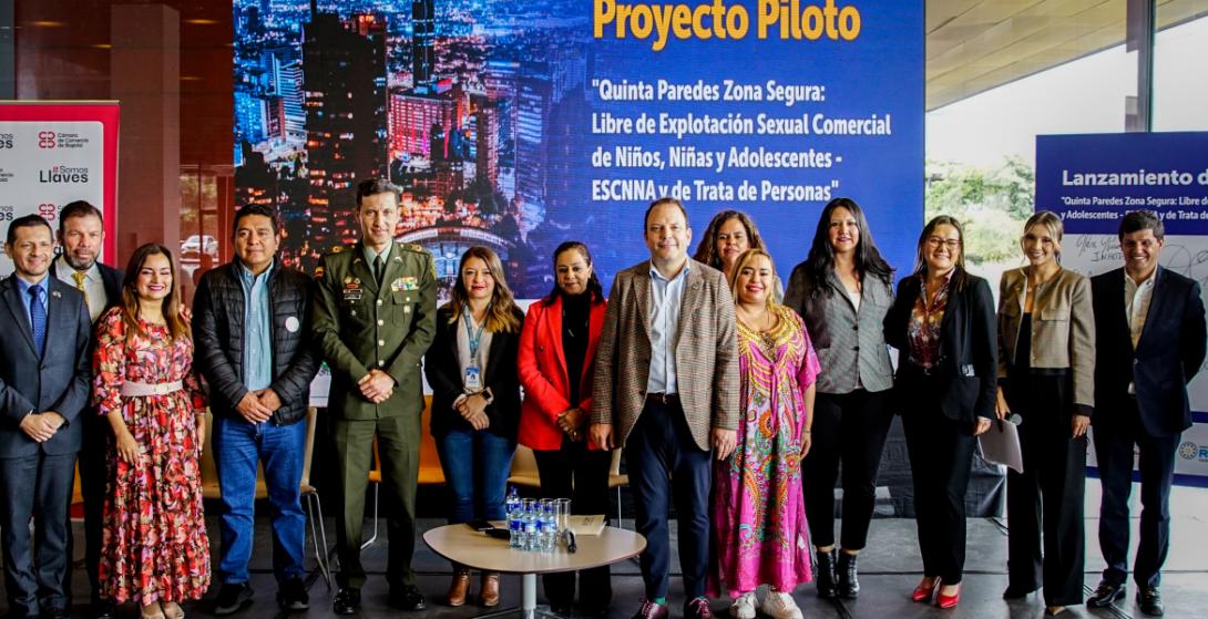 Bogotá le dice NO a la Explotación Sexual Comercial de Niños, Niñas y Adolescentes: Primer piloto se estrena en Quinta Paredes