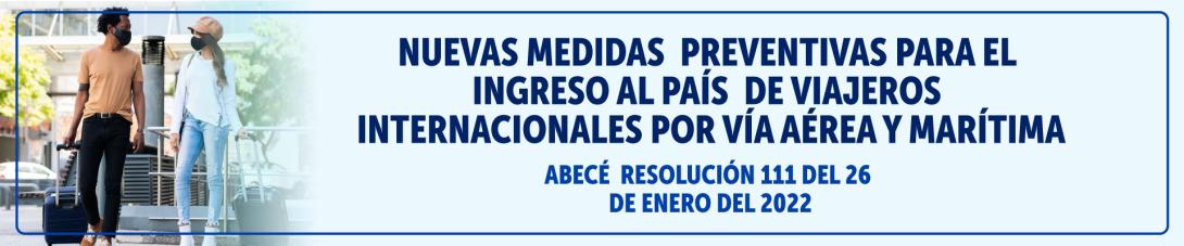 Conoce las nuevas medidas preventivas para el ingreso al país de viajeros internacionales por vía aérea y marítima 