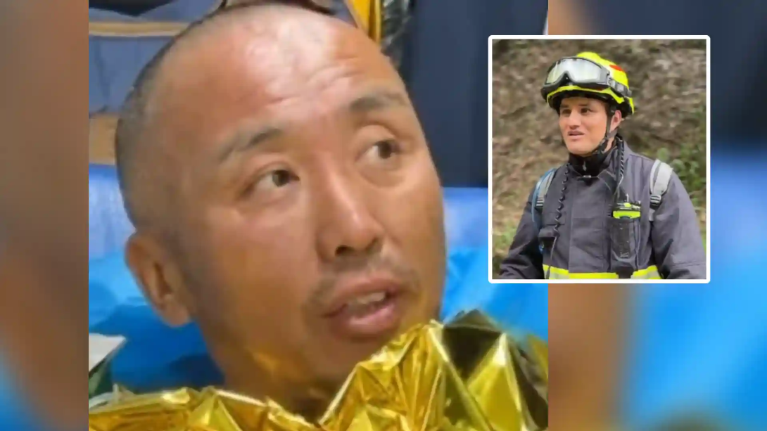 “Uno piensa cosas peores”: habló bombero que encontró a extranjero que se había extraviado en Bogotá