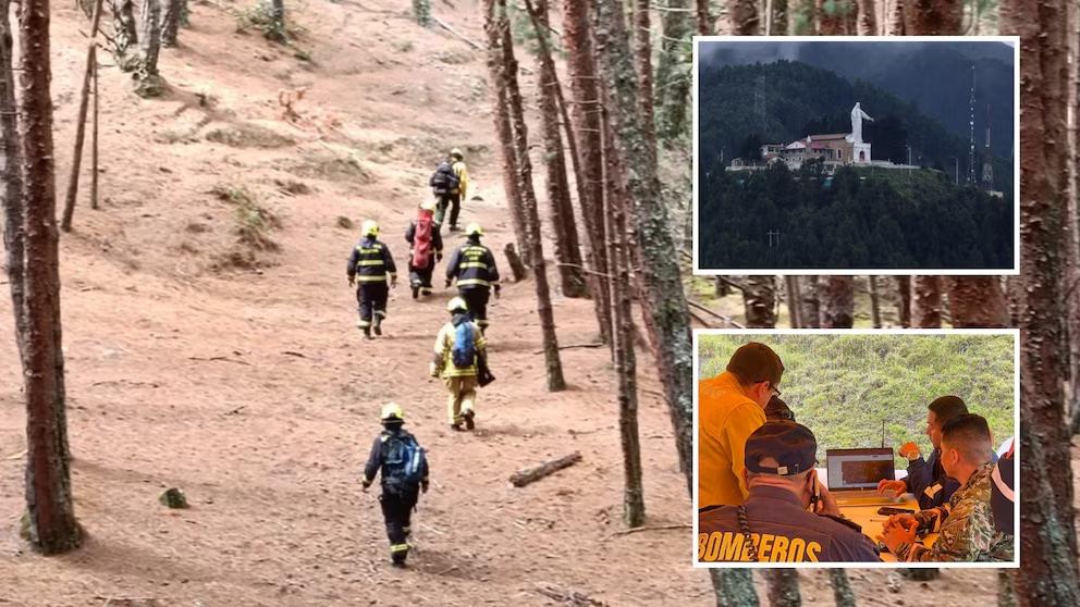 Hallaron al ciudadano estadounidense que estaba desaparecido luego de visitar el cerro de Monserrate en Bogotá: está herido
