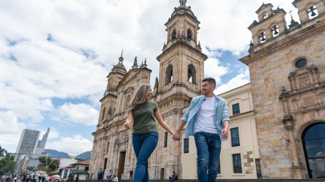 La Candelaria es uno de los lugares más turísticos de Bogotá
