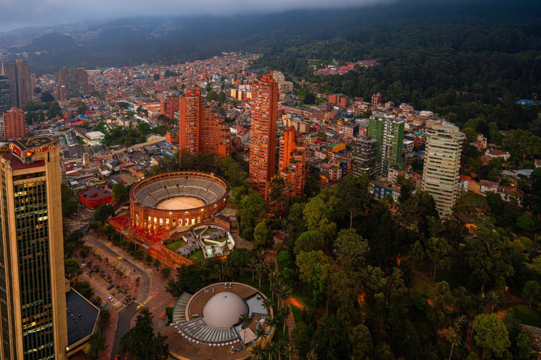 Panorámica de Bogotá