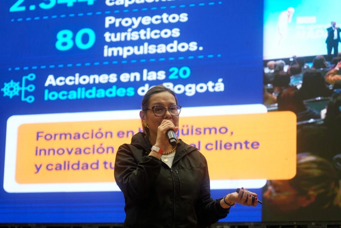 Directora del IDT en la rendición de cuentas