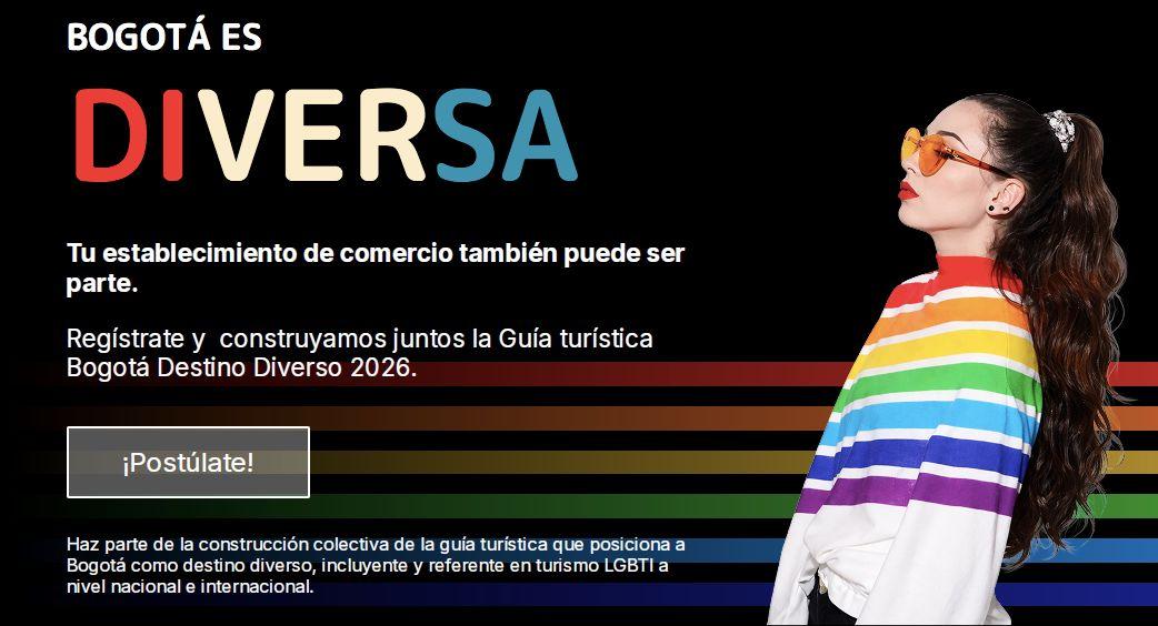 Bogotá abre convocatoria para la Guía Turística “Bogotá Destino Diverso 2026”