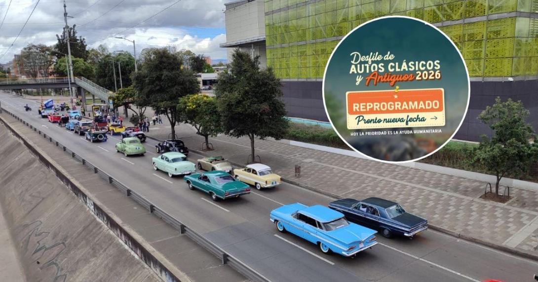 El desfile de autos clásicos en Bogotá ya no será este 22 de agosto, ¿qué pasó?
