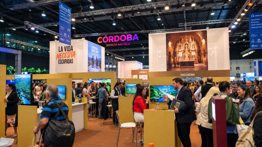 Córdoba cerró una destacada participación en FIT 2026 con nuevos productos, promoción turística y una intensa agenda de negocios