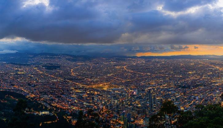 Panorámica de Bogotá